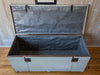 (SOLD) Tuscan Antique Trunk  (1 of 2 available)