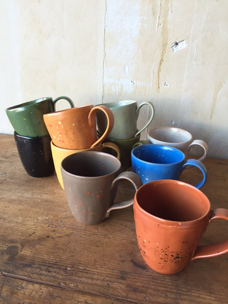 Colorful Mugs - Mercato Antiques - 1