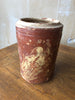 (SOLD)Pugliese Marbleized Canister- 8.25"H
