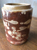 (SOLD) Pugliese Marbleized Canister-7"H