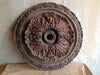 Italian Antique Carved Walnut Ceiling Roundel - Mercato Antiques - 2