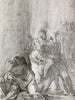 Antique Print- 18th Century Etching