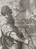Antique Print- 18th Century Etching