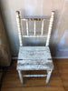 Painted Library Chair Ladder