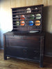 Italian Antique Cabinet With Plate Rack - Mercato Antiques - 5