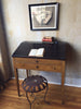 Small Italian Antique Writing Desk - Mercato Antiques - 4