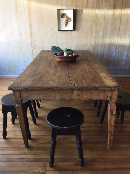 Tuscan Antique Dining Table - (SOLD) - Mercato Antiques