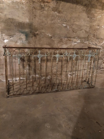 SOLD) Italian Antique Balcony- Naples, Italy
