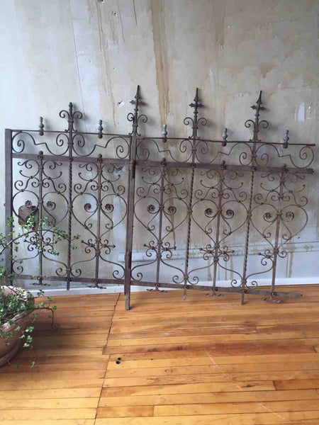 Tuscan Antique Gate and Fence Section - Mercato Antiques - 1
