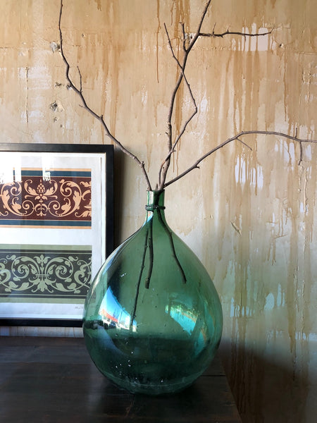 (SOLD) Antique Demijohn- 21.5"H