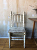 Painted Library Chair Ladder