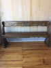 Tuscan Antique Church Pew