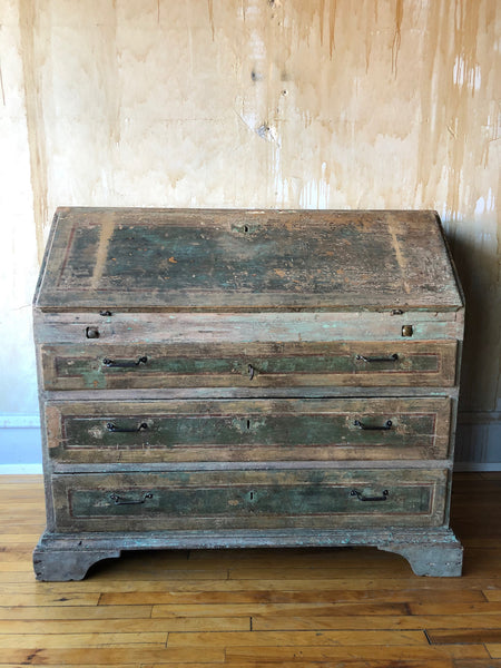 (SOLD) 18th Century Italian Painted Desk - Mercato Antiques