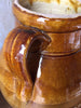 Glazed Antique Terracotta Jar- 16" - Mercato Antiques - 3