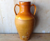 Two Arm Glazed Amphora Jar- 23" - Mercato Antiques - 3