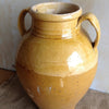 Antique Glazed Terracotta Jar- 18" - Mercato Antiques - 3