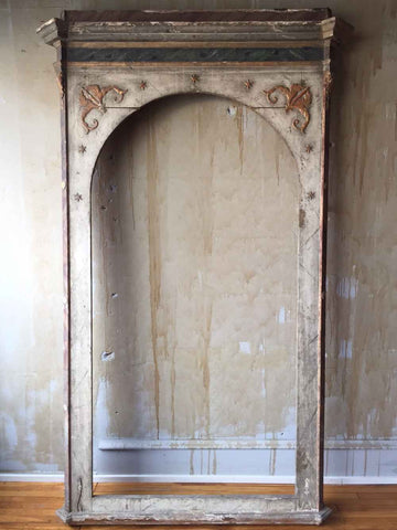 (SOLD) Large Italian Antique Frame from Private Chapel- 99"H