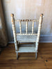 Painted Library Chair Ladder