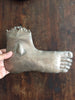 (SOLD) Large Silverplated Ex Voto Foot