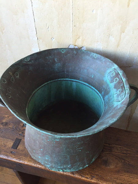 Antique selling water transport copper container