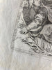 Antique Print- 18th Century Etching