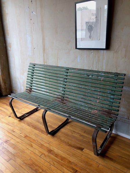 (SOLD) Vintage Italian Park Bench
