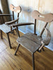Pair of Handcrafted Alpine Armchairs