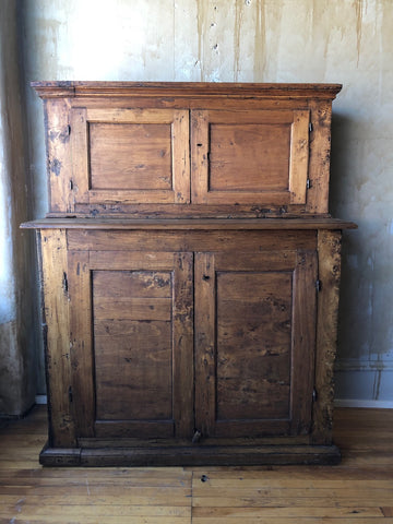 (SOLD) Italian Antique Sacristy Cabinet