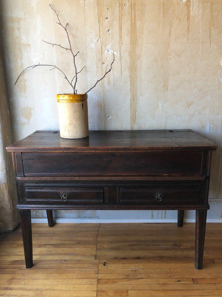 Italian antique sideboard cabinet