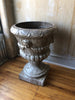Large Italian Antique Glazed Urn- 36"H - Mercato Antiques