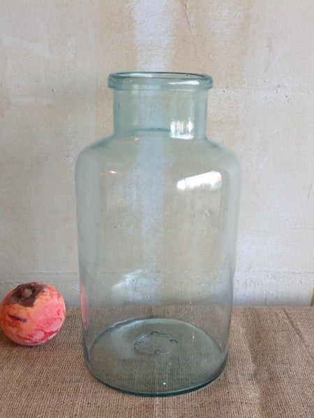 Vintage Glass Vase Market Jar - 6L - Mercato Antiques - 1
