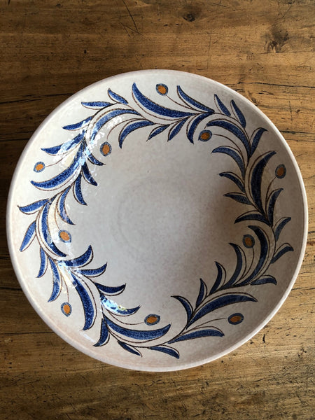 Ramo d'Olivo Large Serving Bowl - Mercato Antiques