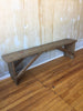 (SOLD) Small Tuscan Bench