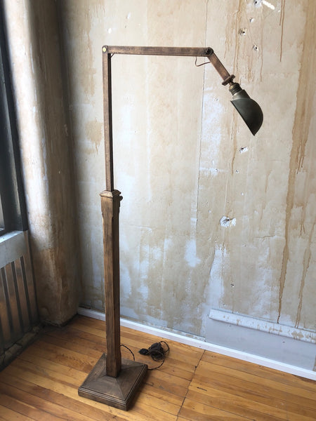 (SOLD) Italian VIntage Floor Lamp- Universita di Firenze