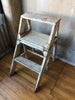 Painted Library Chair Ladder