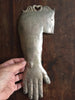 (SOLD) Large Silverplated Ex Voto Arm