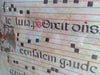 Antique Sacred Music On Parchment - Mercato Antiques - 6