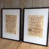 Antique Sacred Music On Parchment - Mercato Antiques - 7