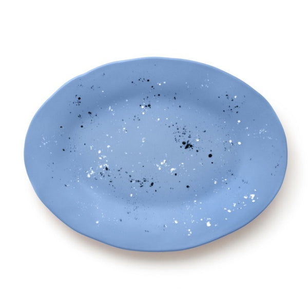 Lapis Blue Serving Platter - Mercato Antiques - 1