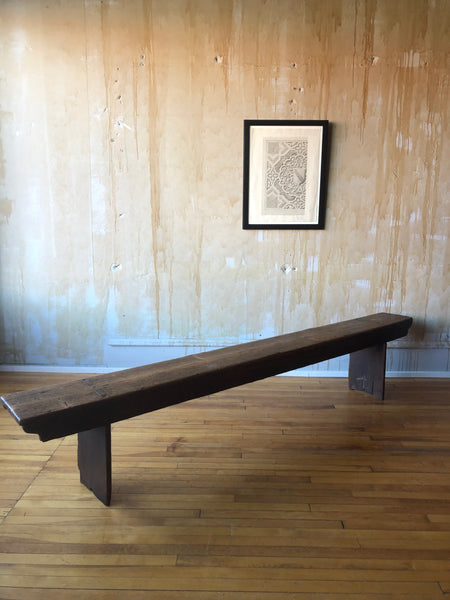 (SOLD)Italian Antique Bench - B