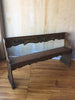 Tuscan Antique Church Pew