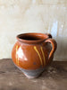 (SOLD) Rustic Italian Pot with 2 Handles- 7"H