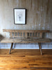 (SOLD) Rustic Italian Wooden Bench