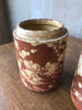 (SOLD)Pugliese Marbleized Canister- 7.25"H