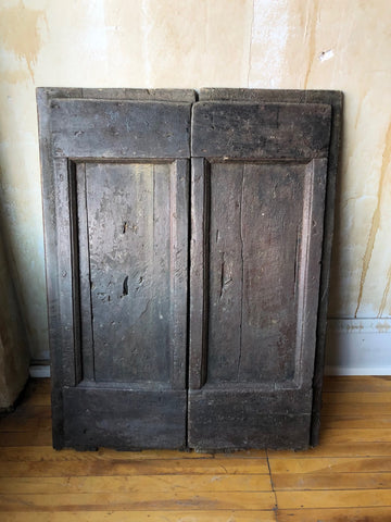 Tuscan Antique Window Shutters