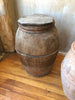 (SOLD) Italian Antique Oil Jar with Lid- 22.75"H