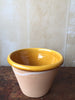 Rustic Italian Serving Bowl- Medium, Ochre - Mercato Antiques - 2