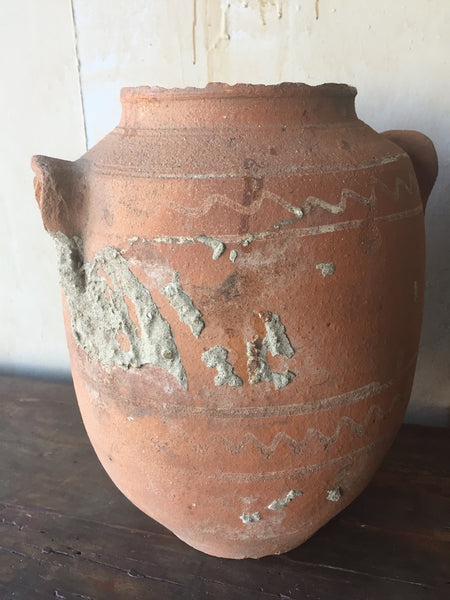 (SOLD) Rustic Italian Pot - Mercato Antiques