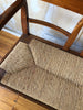 (SOLD) Italian Antique Bench with Rush Seat