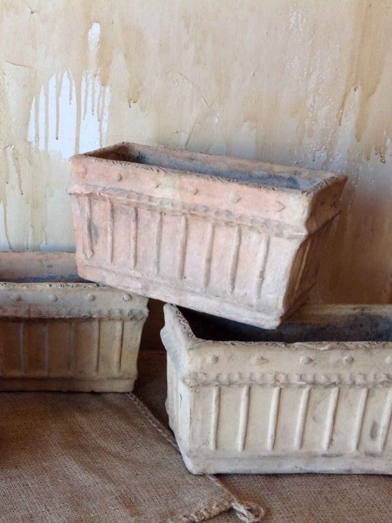 Small Terracotta Flower Planters - Mercato Antiques - 1
